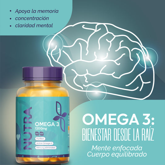 OMEGA 3 NUTRA - 1200 MG X 60 SOFGEL